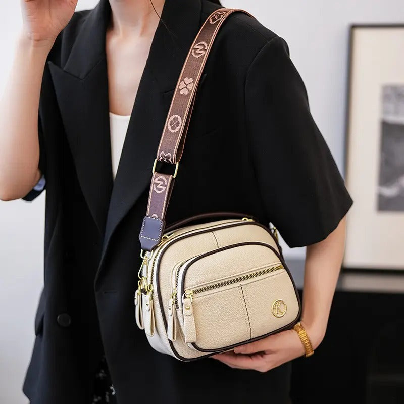 Bolso premium tipo bandolera + caja