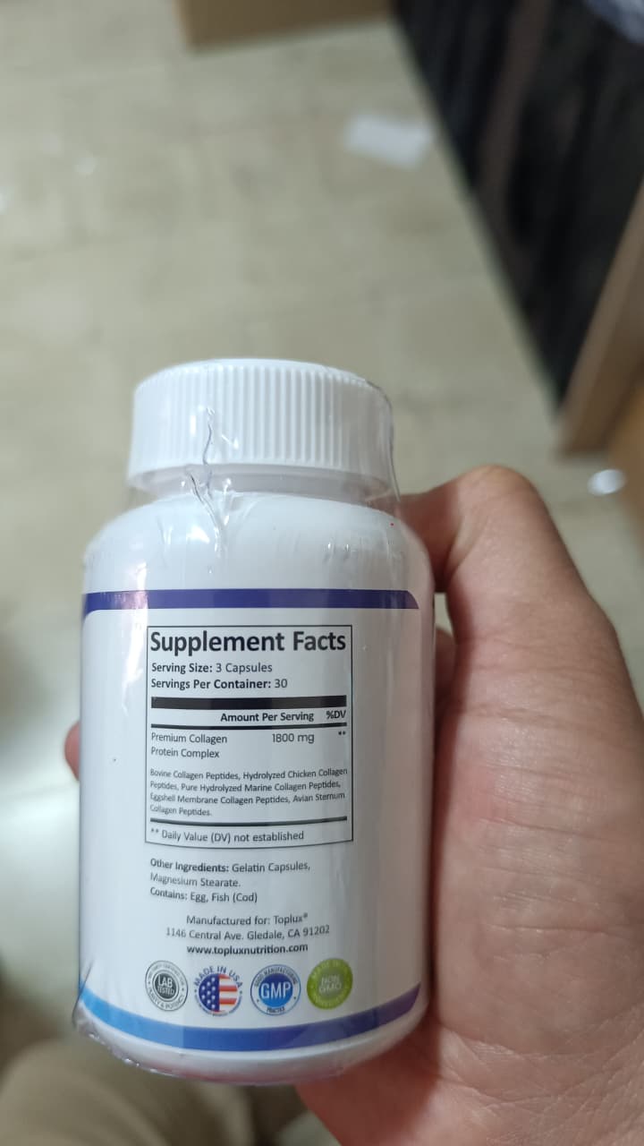 Collagen Peptides Toplux X 90 Caps